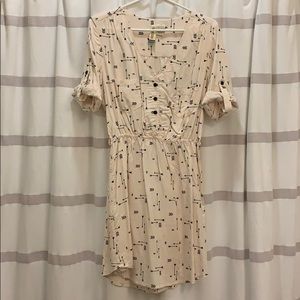 Peach Colored T-Shirt Dress